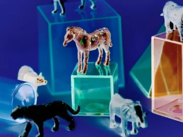 Animal Life Cycle Model Four-Sided Box