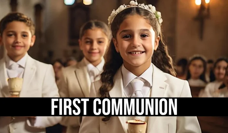 First Communion: A Sacred Milestone In Faith And Tradition